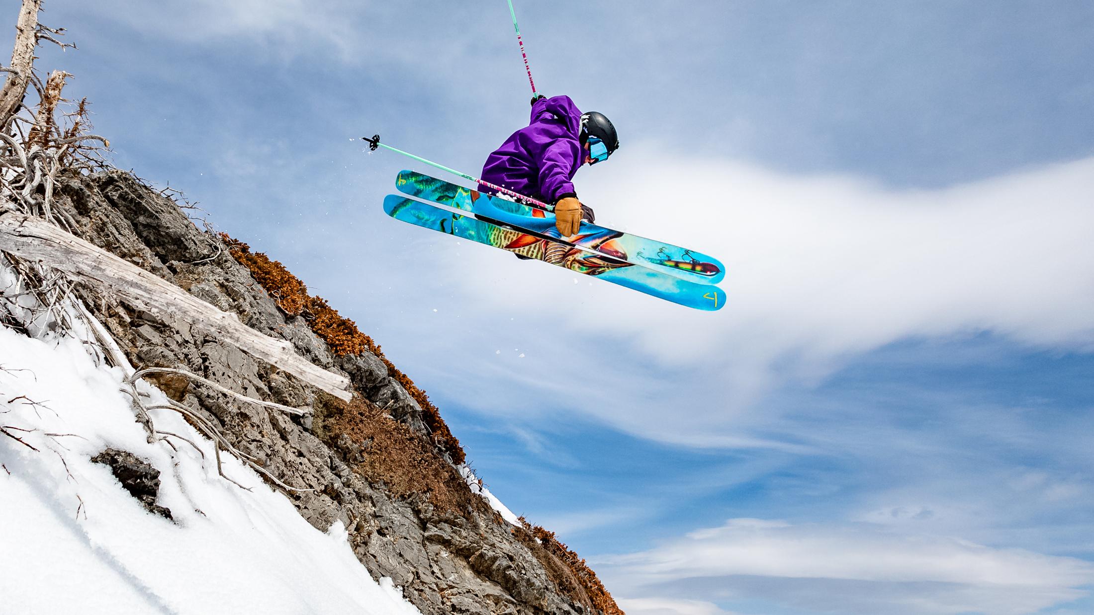 The Slacker "ESOX" Jon Q. Wright x J Collab Limited Edition Ski Shredding Image