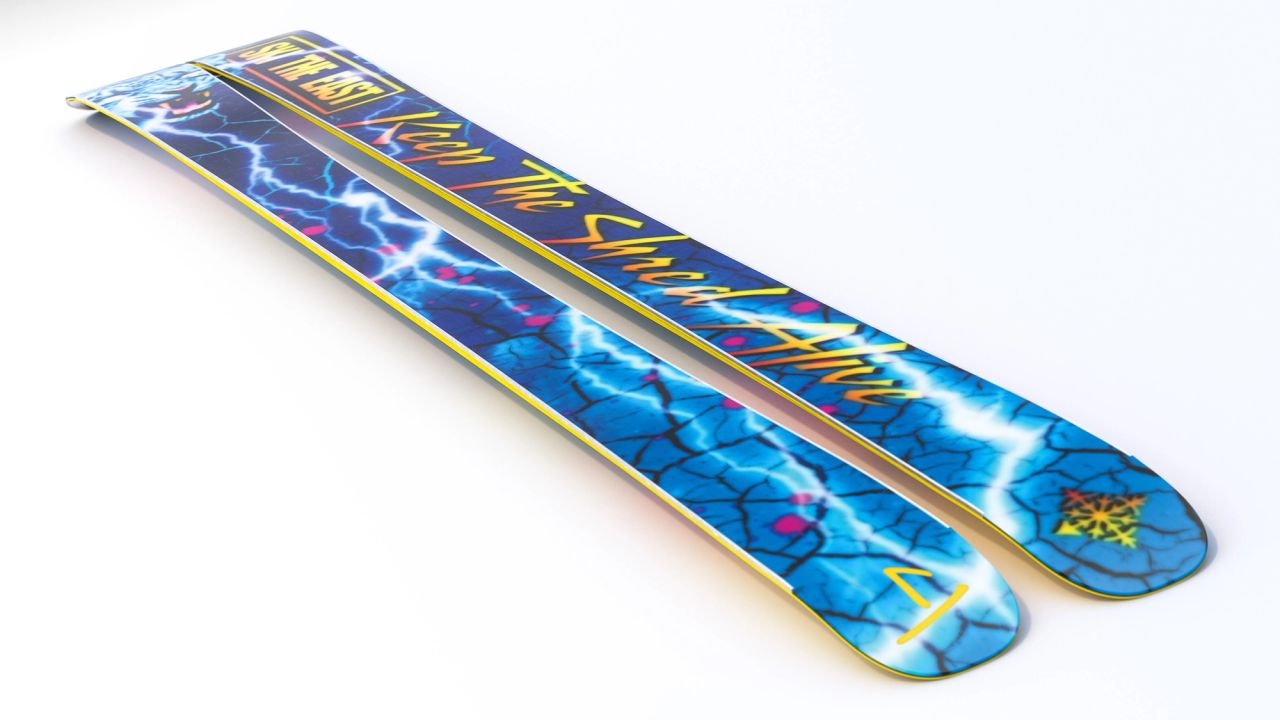 The Masterblaster "ICE LIGHTNING" Ski The East x J Collab Limited