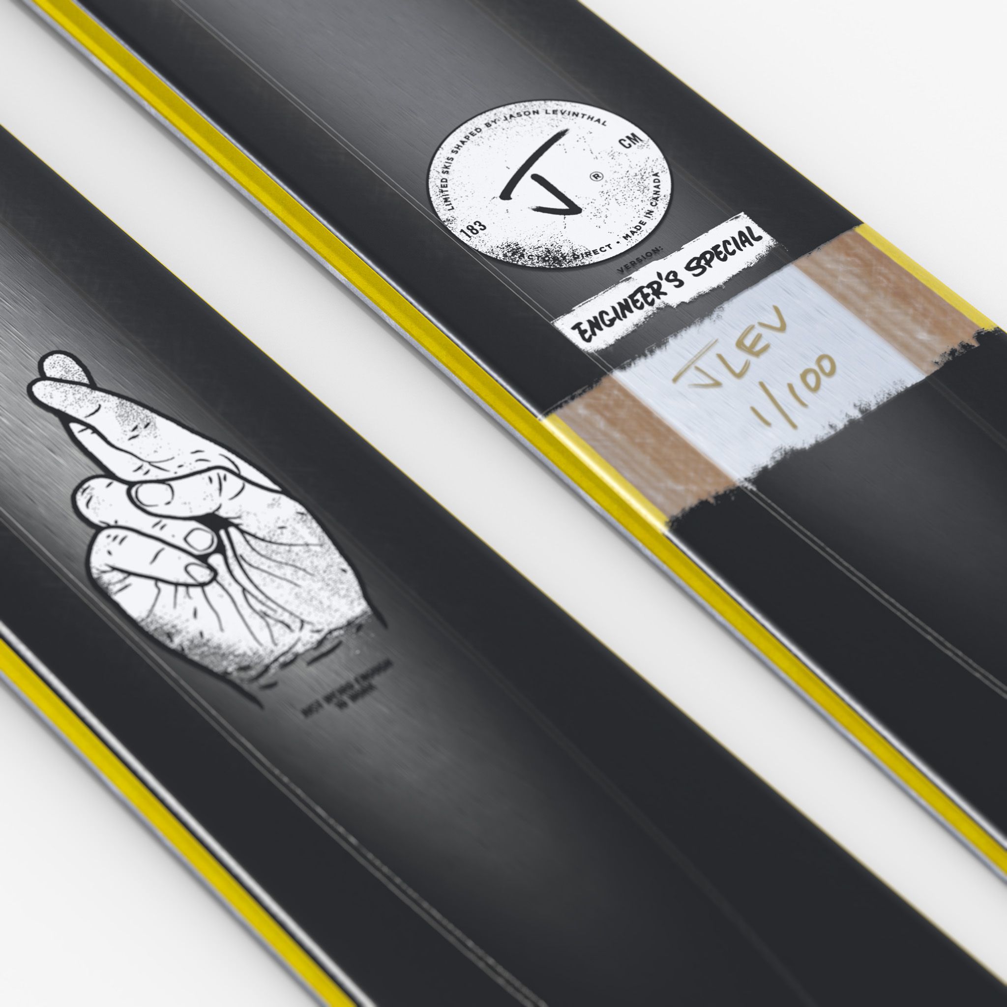 Engineer's Special · J skis • Limited Edition skis designed by