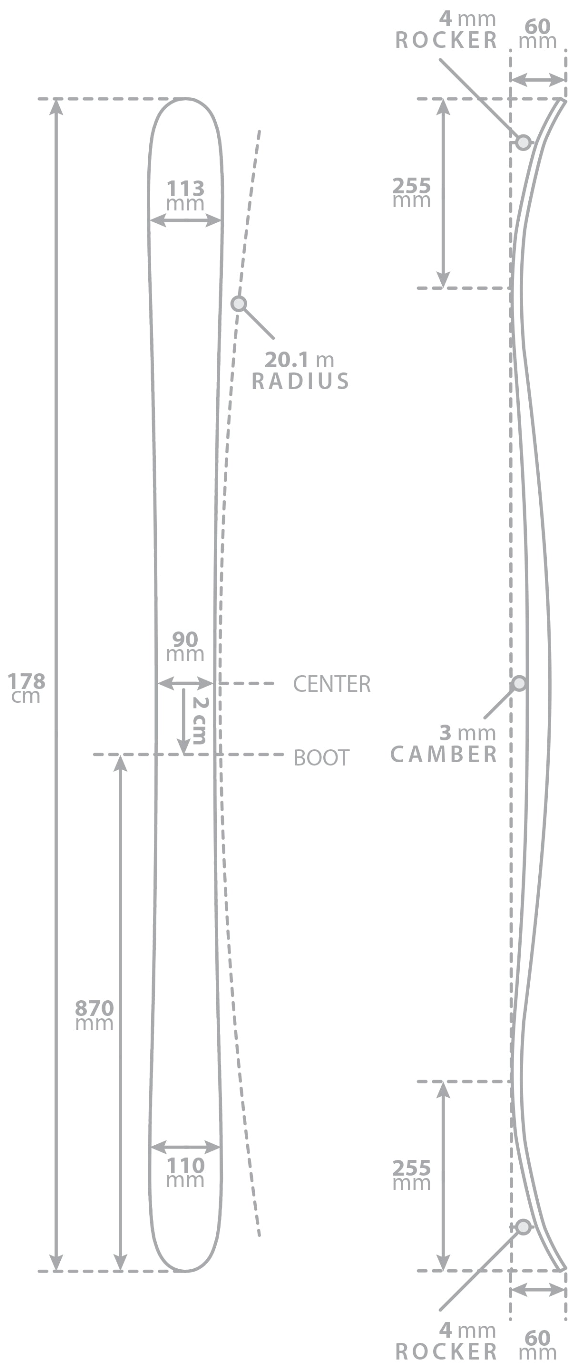 The Whipit "BOSS" Limited Edition Ski Design Graphic