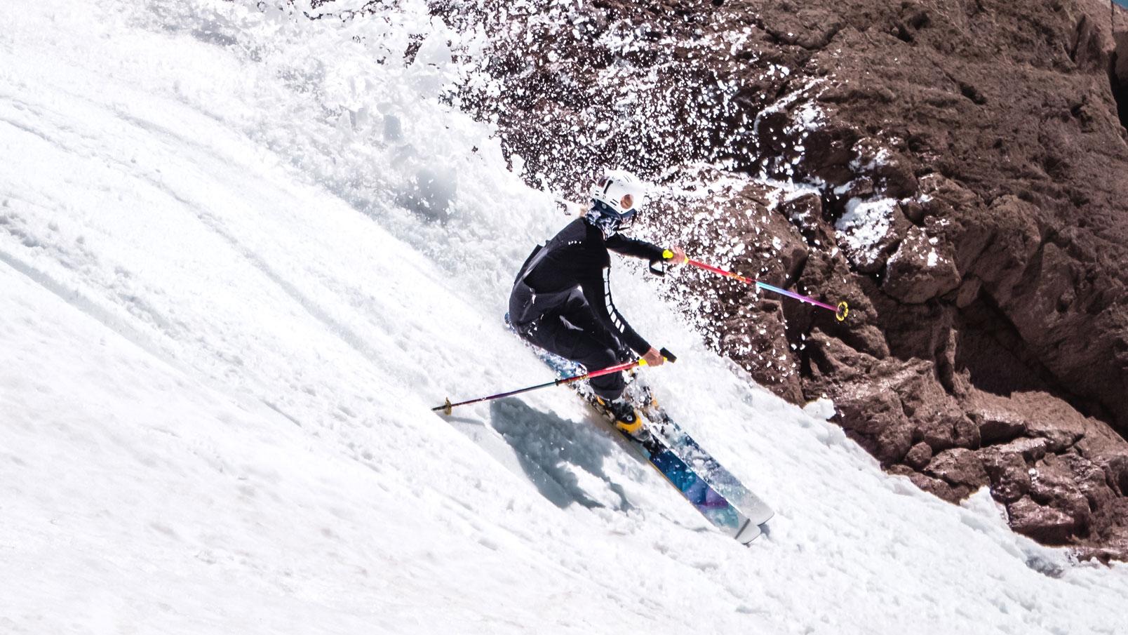 The Slacker "RANGE" Chris Crossen x J Collab Limited Edition Ski Shredding Image