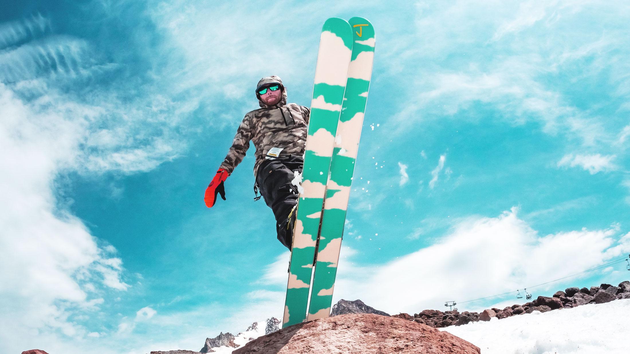 The Vacation "NATIONAL" Sam Larson x J Collab Limited Edition Ski Shredding Image