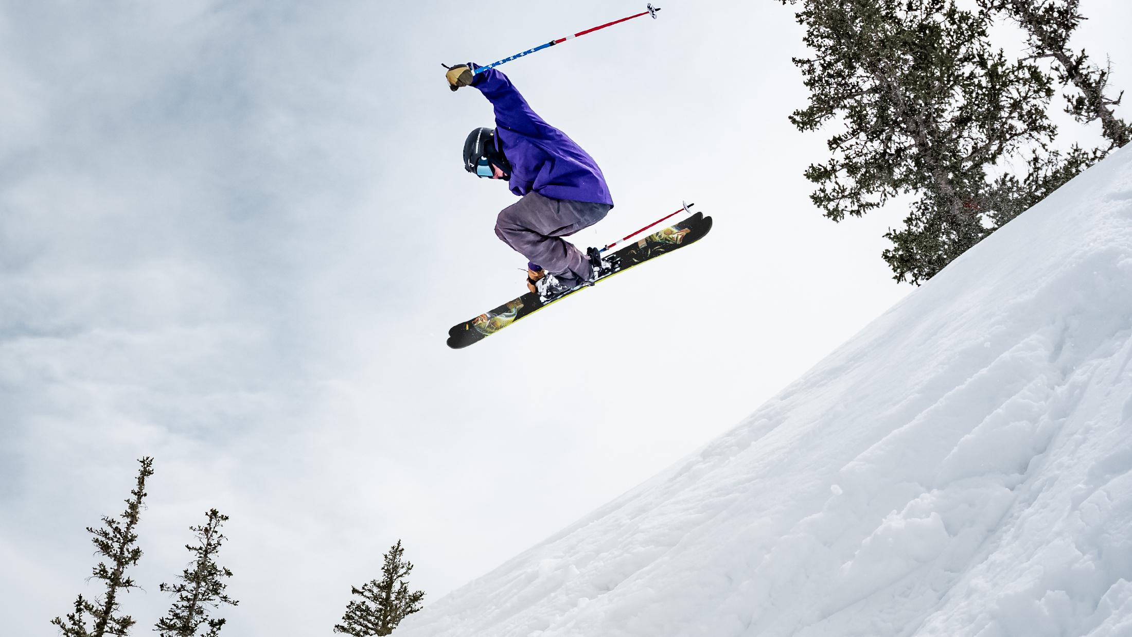 The Allplay "LUNKER" Jon Q. Wright x J Collab Limited Edition Ski Shredding Image