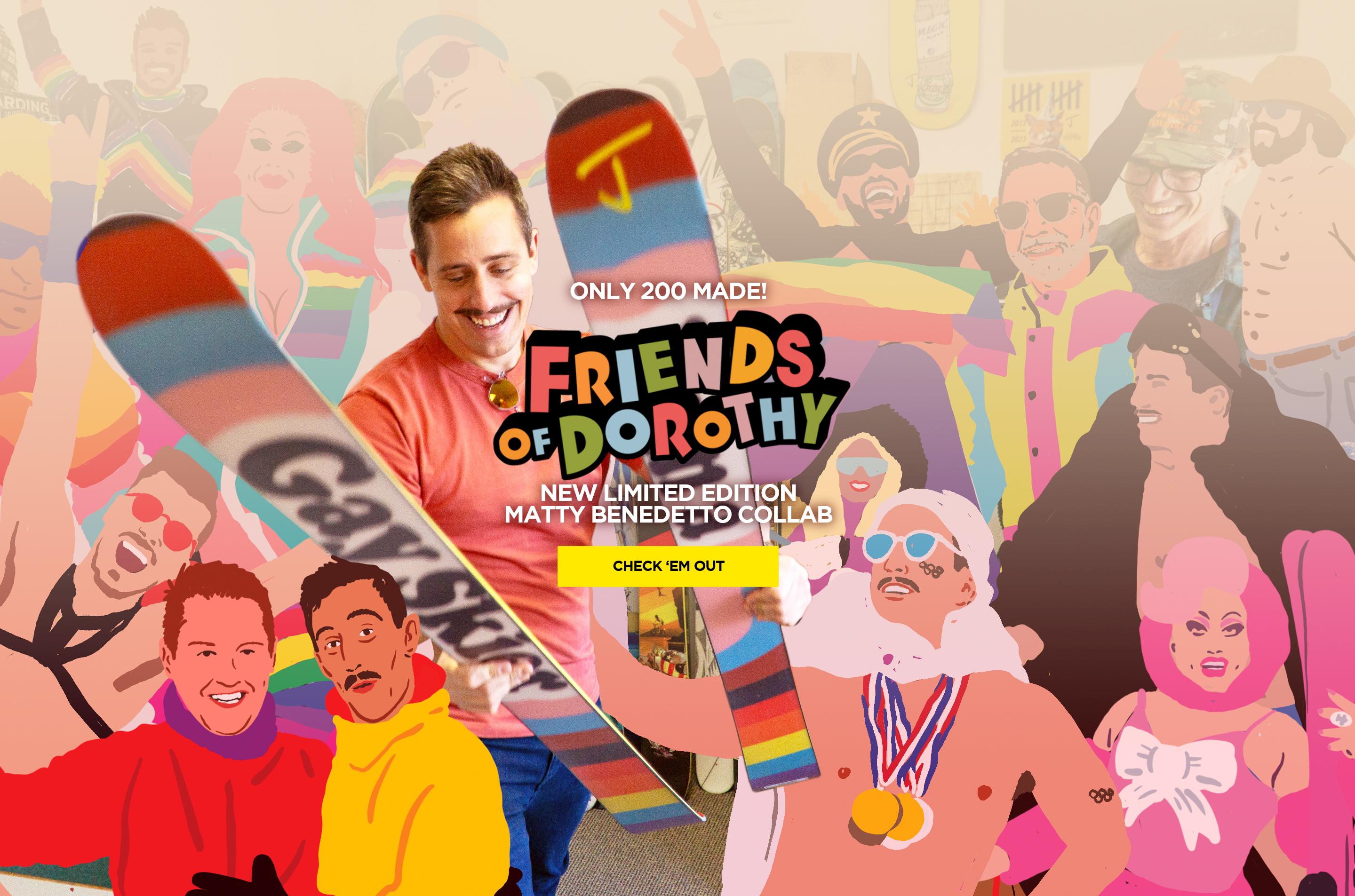 "Friends of Dorothy" collaboration with Matty Benedetto comes out June 6th