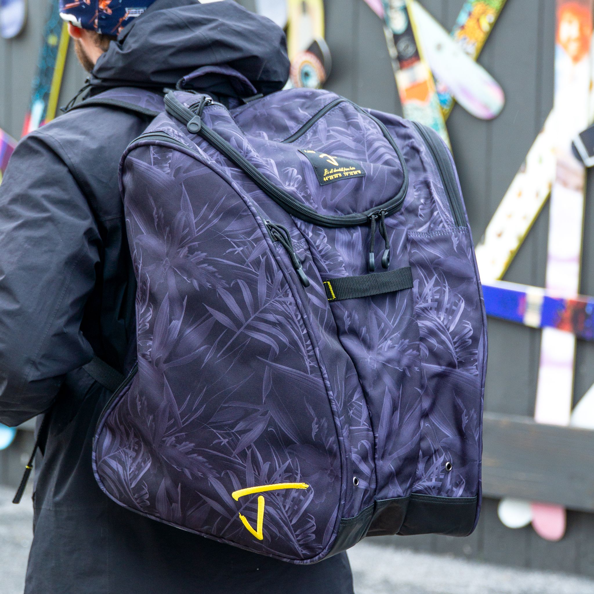 Ski Boot Backpack · J skis • Limited Edition skis designed by