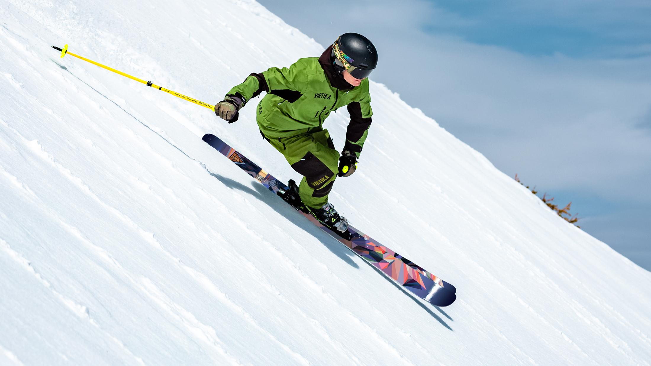 The Escalator "ALPENGLOW" Elyse Dodge x J Collab Limited Edition Ski Shredding Image