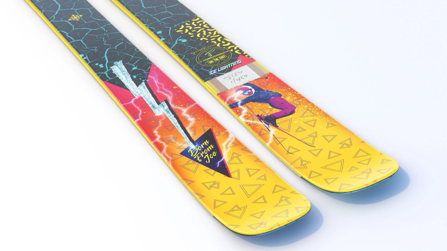 The Masterblaster "ICE LIGHTNING" Ski The East x J Collab Limited