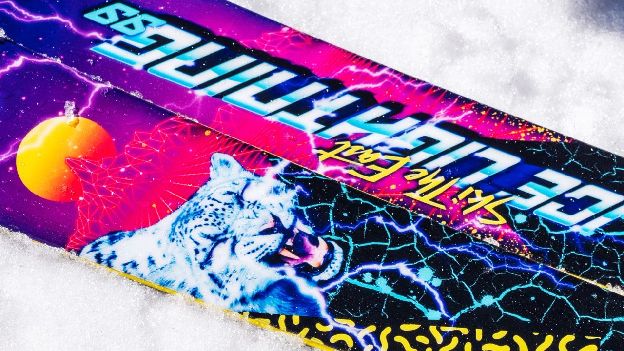 The Masterblaster "ICE LIGHTNING" Ski The East x J Collab Limited