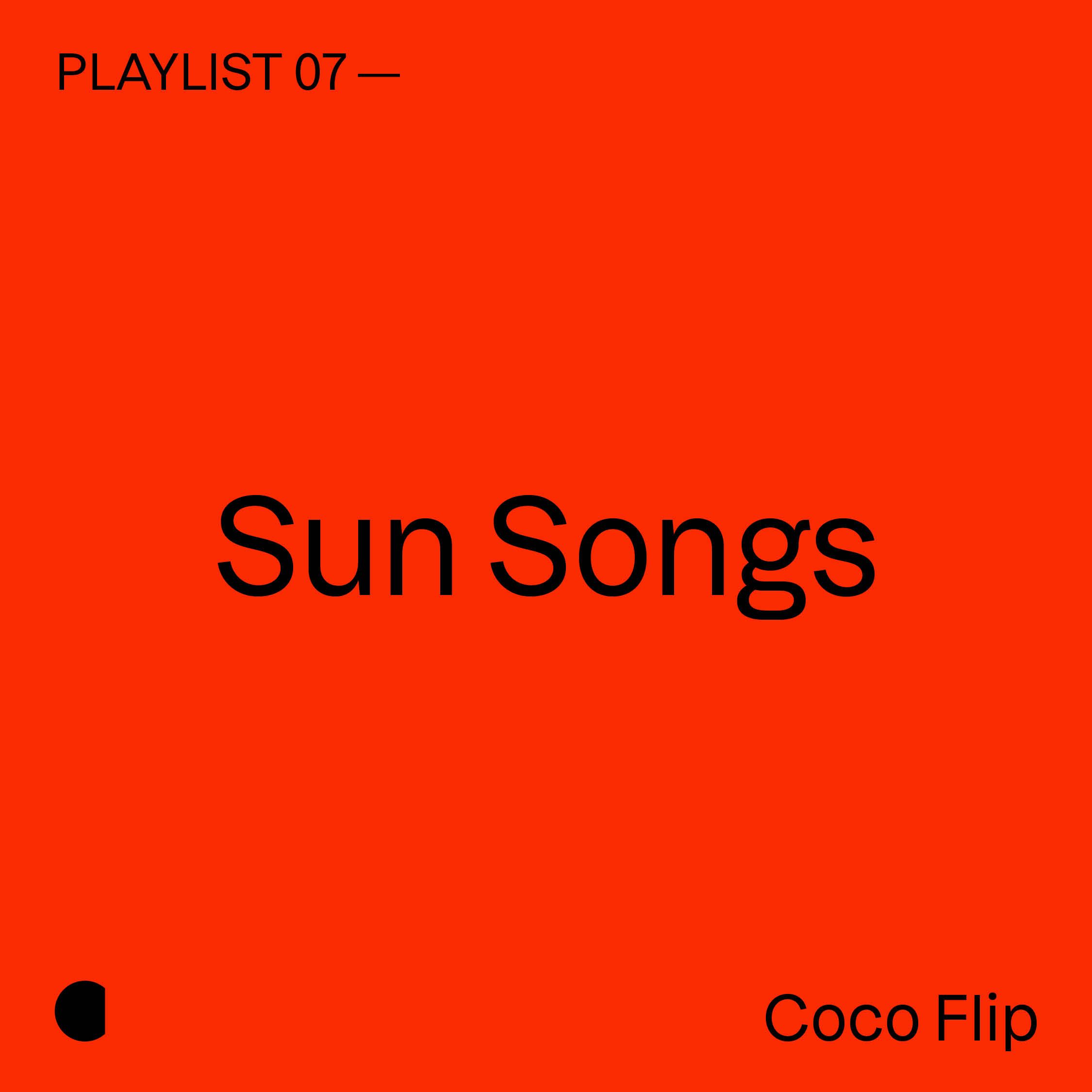 Sun Songs Playlist Cover