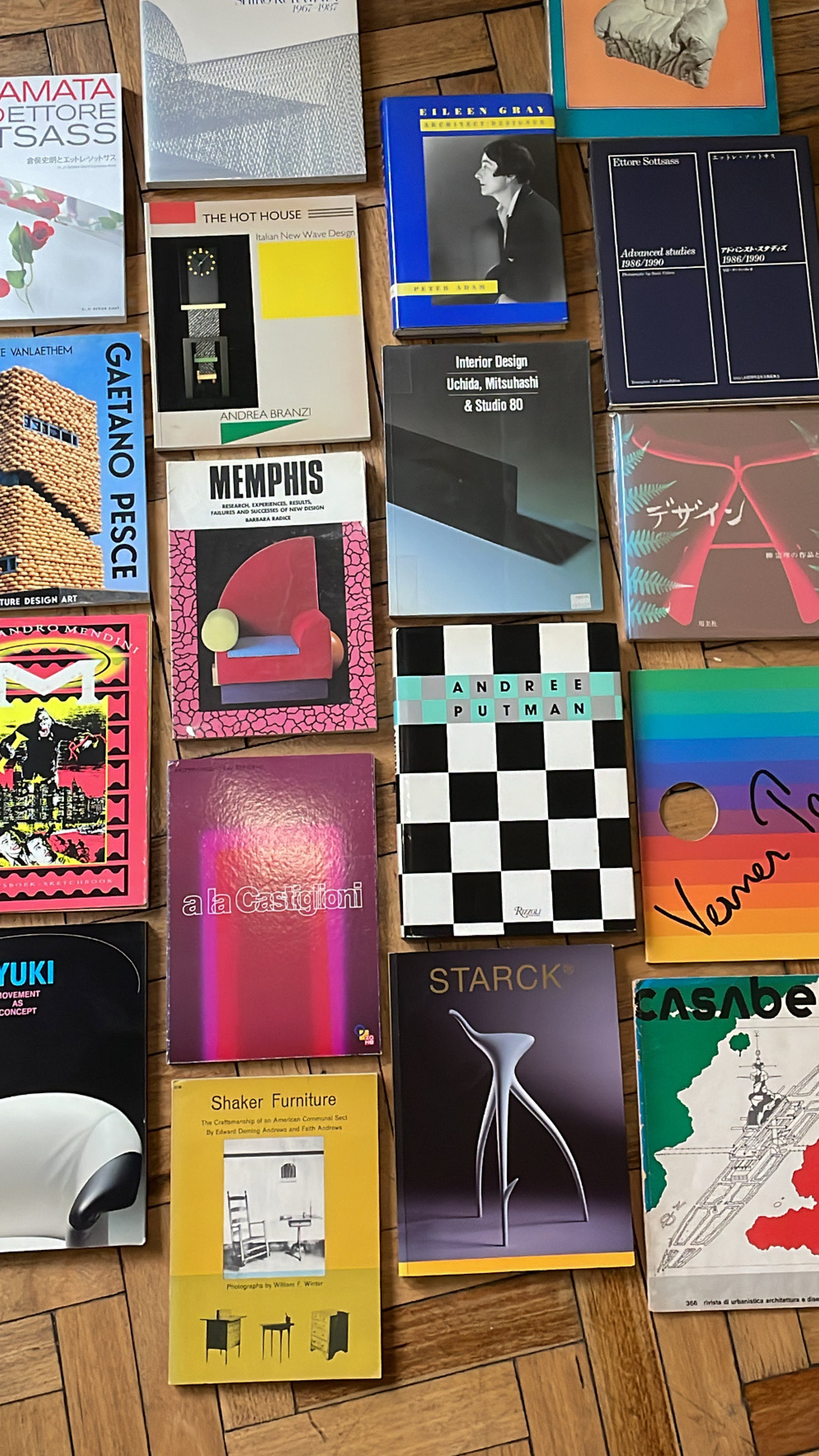 A series of stacked books from First Edition Library.