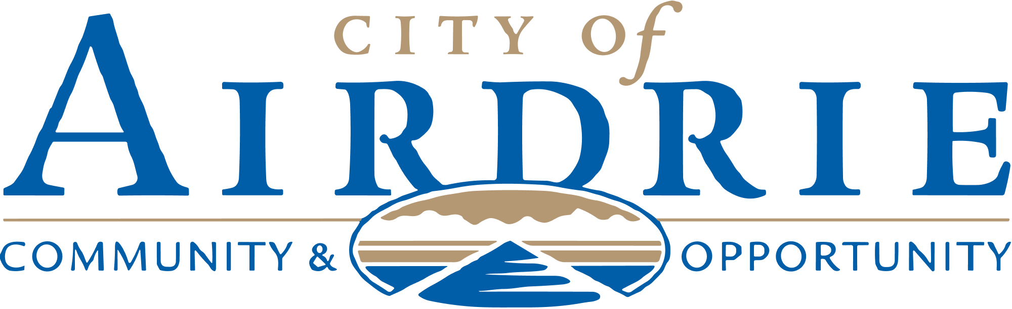 Logo for The City of Airdrie on a transparent background