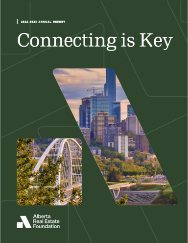 Document cover for Connecting is Key by Alberta Real Estate Foundation