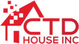 Logo for CTD Housing Solutions on a transparent background