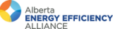 Logo for Alberta Energy Efficiency Alliance on a transparent background