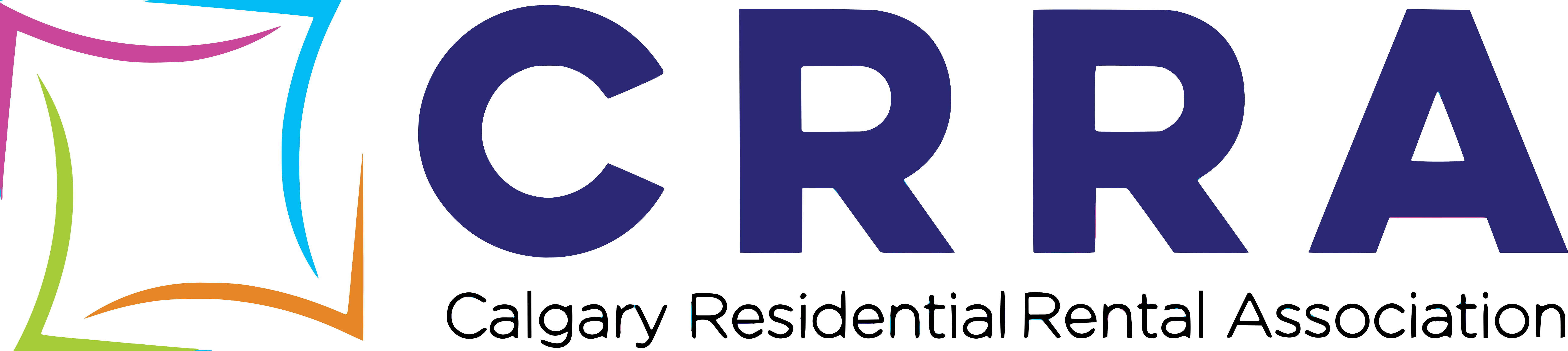 Logo for Calgary Apartment Association on a transparent background
