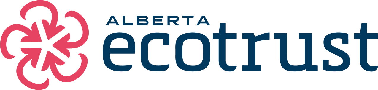 Logo for Alberta Ecotrust Foundation on a transparent background