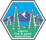 Logo for Alberta Fish & Game Association, Operation Grassland Community Program on a transparent background