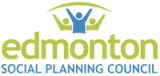 Logo for Edmonton Social Planning Council on a transparent background