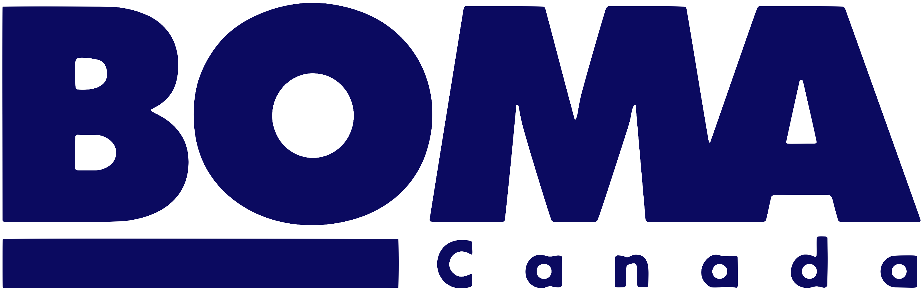 Logo for Building Owners and Managers Association (BOMA) on a transparent background