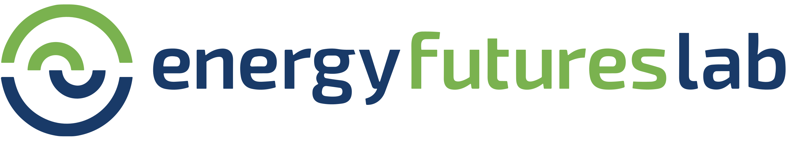 Logo for Energy Futures Lab on a transparent background