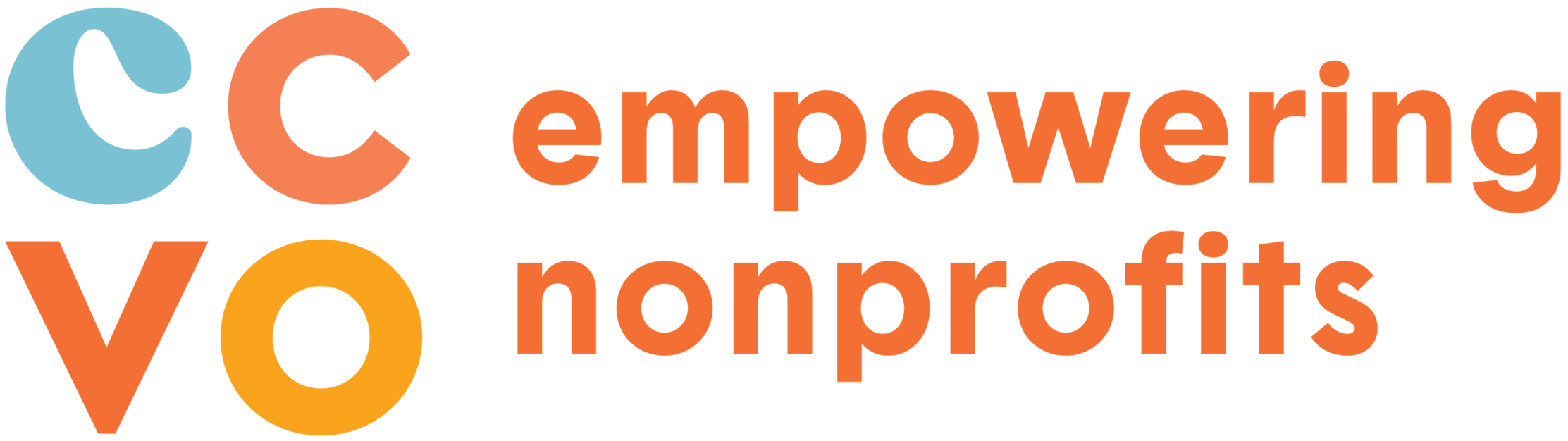 Logo for Calgary Chamber of Voluntary Organizations (CCVO) on a transparent background