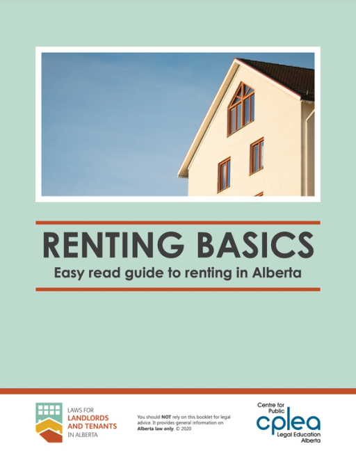 Renting Basics: Easy read guide to renting in Alberta