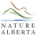 Logo for Nature Alberta on a transparent background