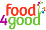 Logo for Food4Good on a transparent background