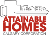Logo for Attainable Homes Calgary Corporation on a transparent background