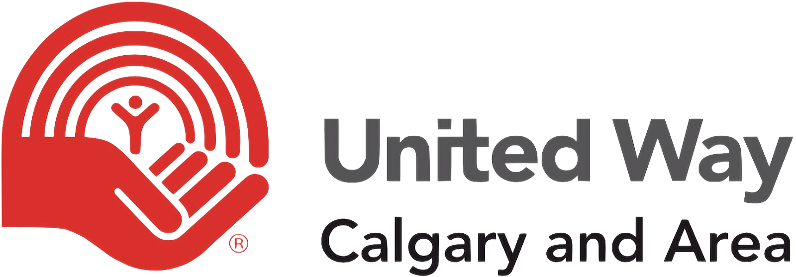 Logo for United Way of Calgary and Area on a transparent background