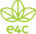 Logo for e4c on a transparent background