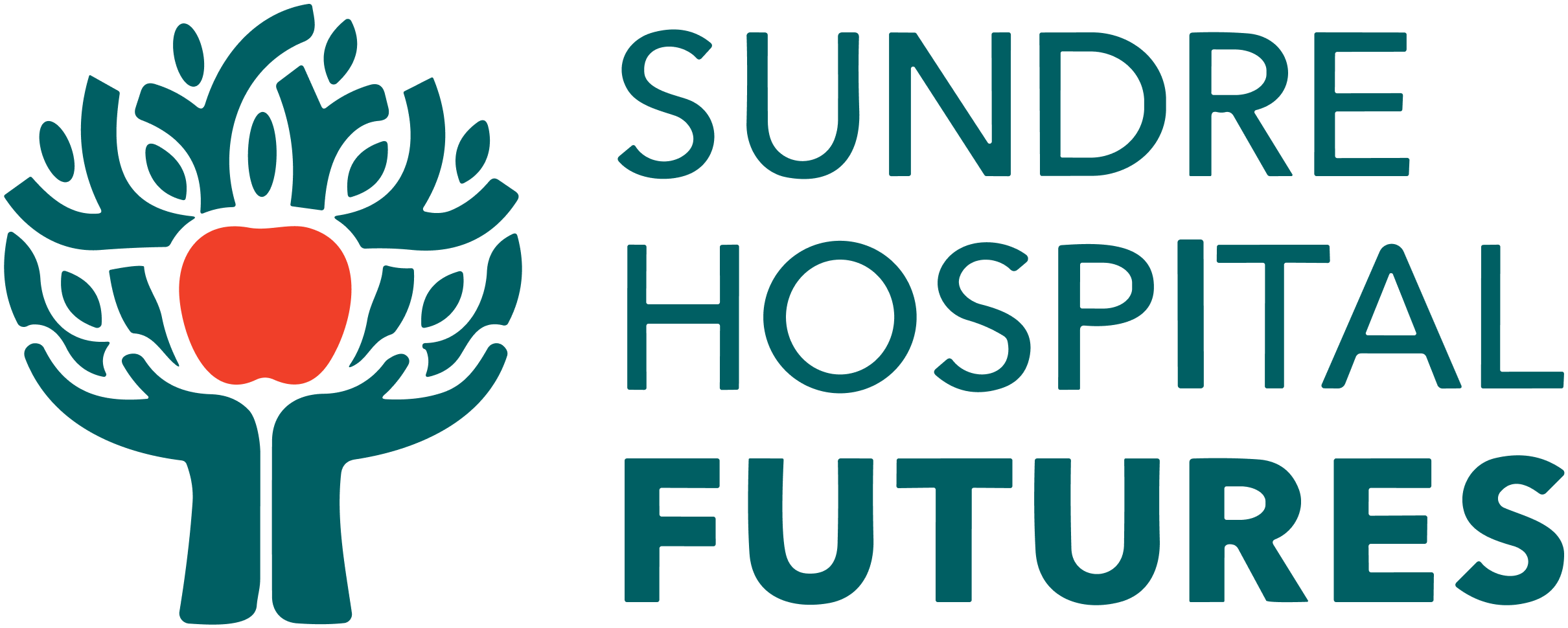 Logo for Sundre Hospital Futures on a transparent background