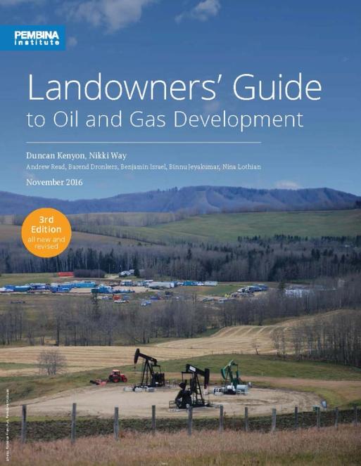 Landowners' Guide to Oil and Gas Development November 2016