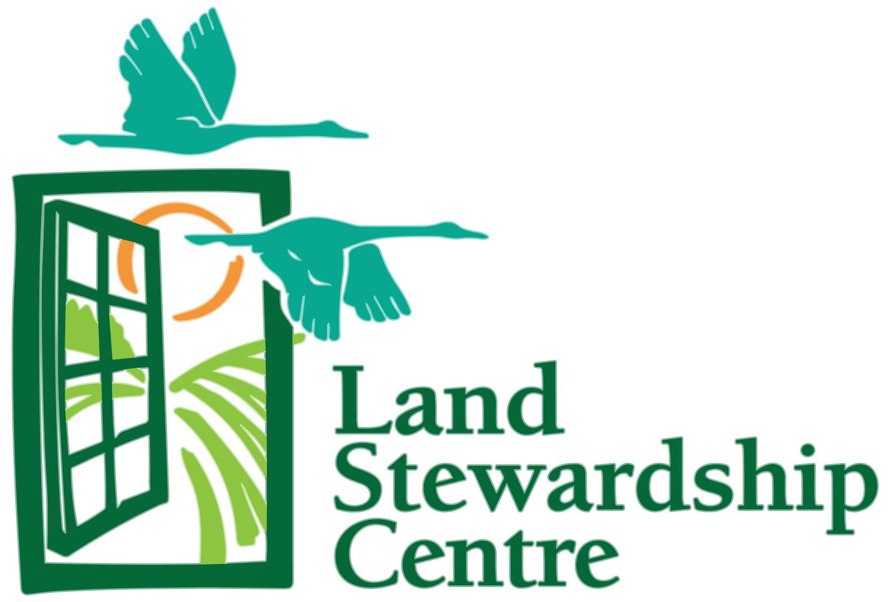 Logo for Land Stewardship Centre of Canada on a transparent background