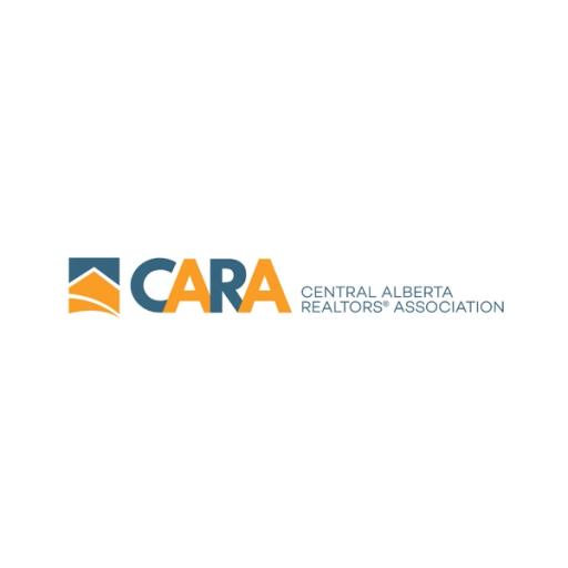 CARA Central Alberta Realtors' Association logo on white background