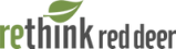Logo for Rethink Red Deer on a transparent background