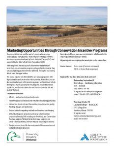 Document cover for "Marketing opportunities through conservation incentive programs" resource