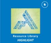 Alberta Real Estate Foundation logo with text reading 'Resource Library highlight'