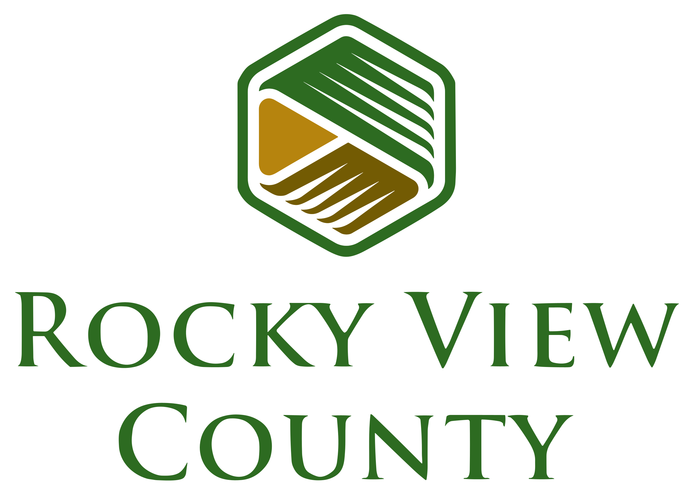 Logo for Municipal District of Rocky View on a transparent background