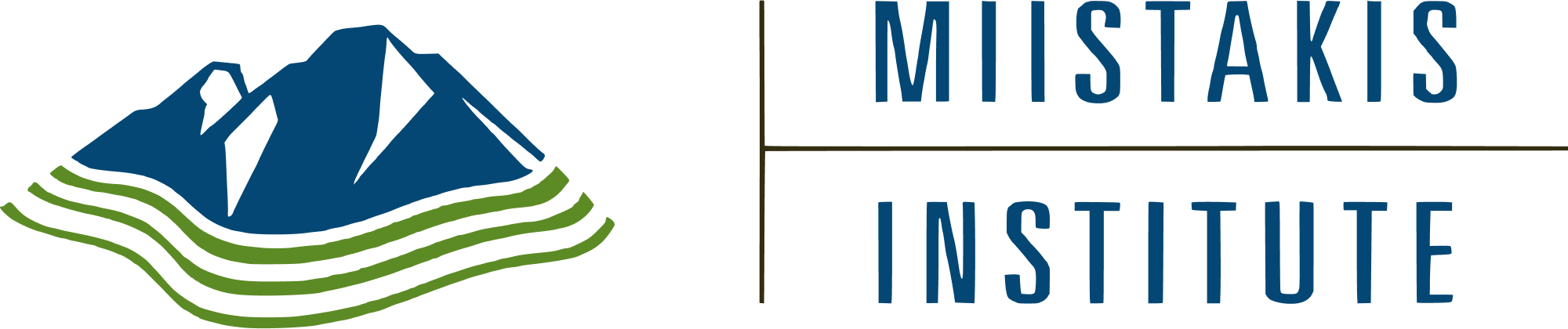 Logo for Miistakis Institute on a transparent background