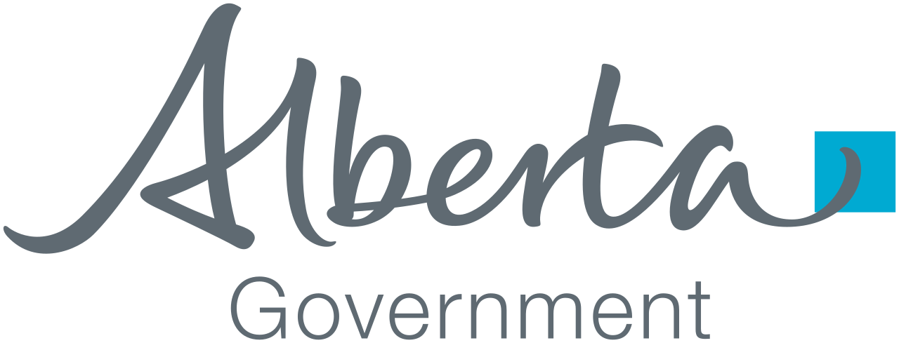 Logo for Government of Alberta on a transparent background