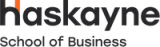 Logo for Haskayne School of Business on a transparent background