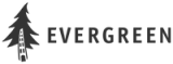Logo for Evergreen on a transparent background