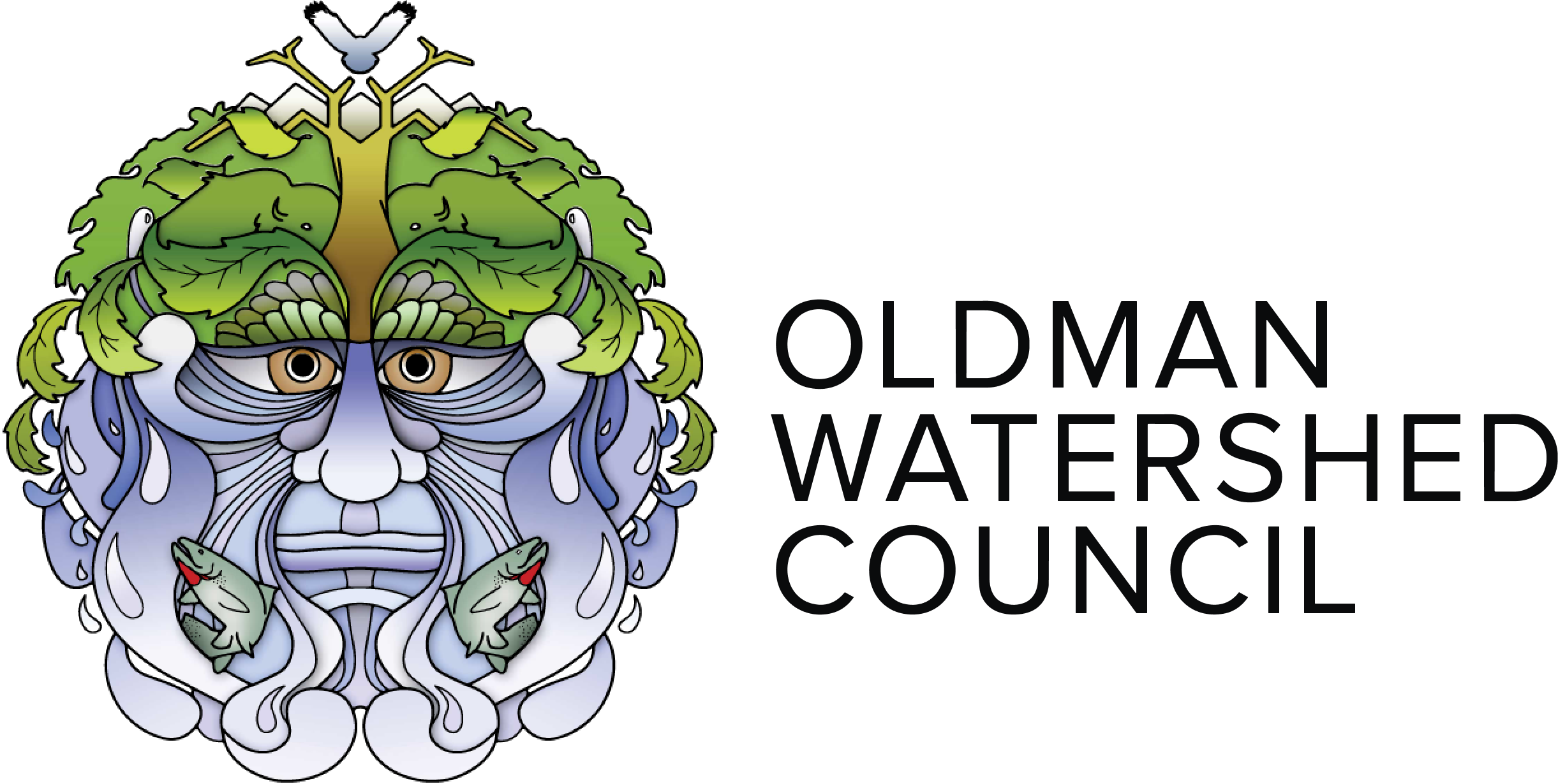 Logo for Oldman Watershed Council on a transparent background