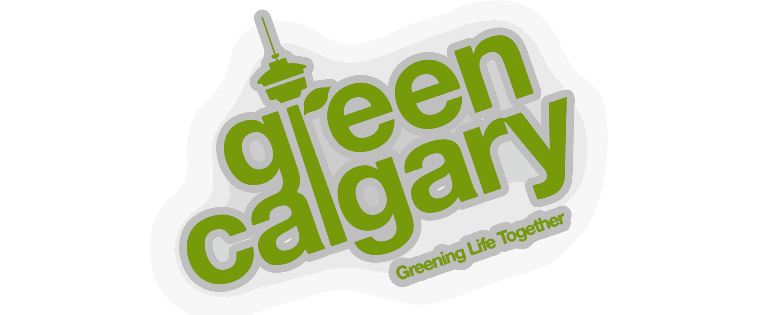 Logo for Green Calgary on a transparent background