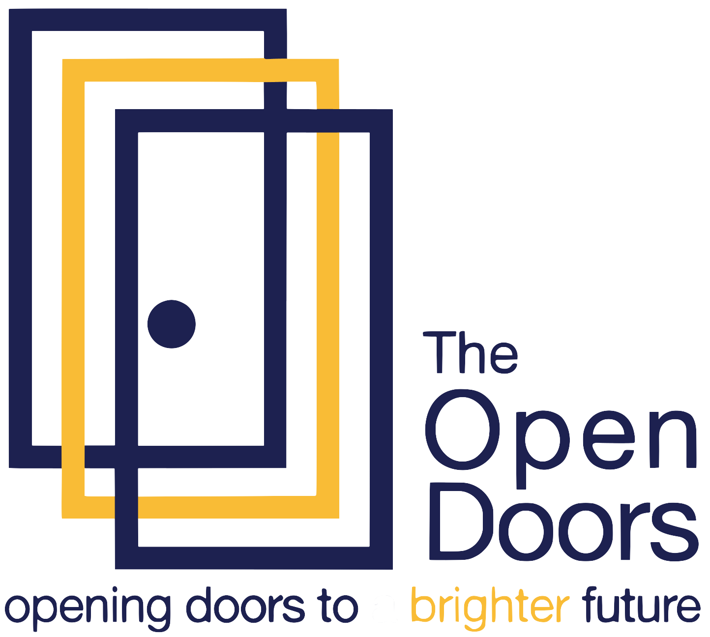 Logo for Camrose Open Door Association on a transparent background