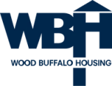Logo for Wood Buffalo Housing and Development Corporation on a transparent background