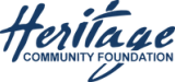 Logo for Heritage Community Foundation on a transparent background