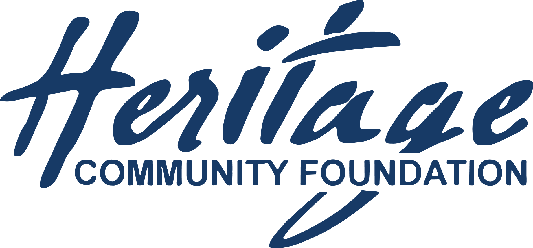 Logo for Heritage Community Foundation on a transparent background