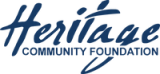 Logo for Heritage Community Foundation on a transparent background